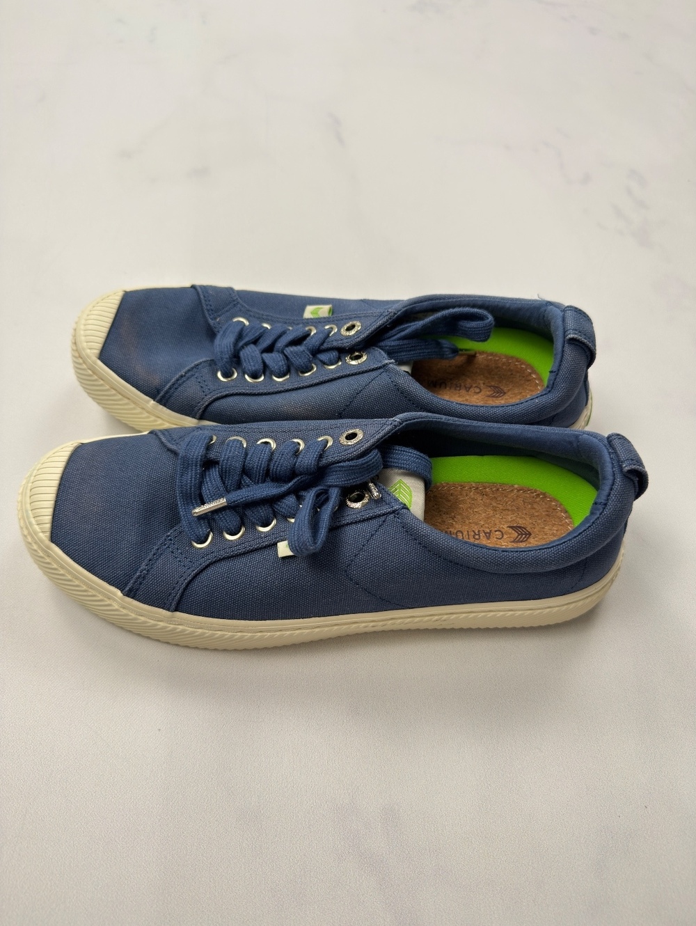 Cariuma Sneakers Blue Casual Canvas Shoes - 8.5 Men / 10 Women
